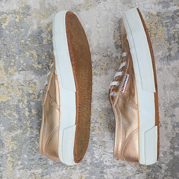 Superga 2750 Lamew Rose Gold Sneakers - Picture 7 of 14